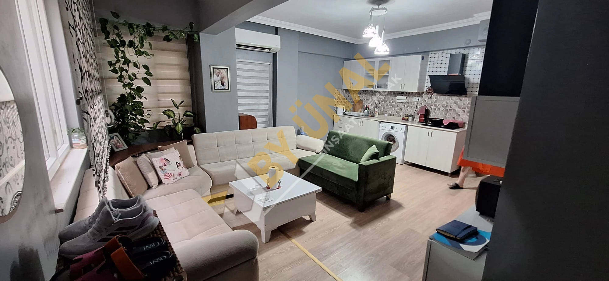 BY ÜNAL'DAN GÜNDOĞDU'DA YÜKSEK GİRİŞ BAHÇELİ 2+1 DAİRE