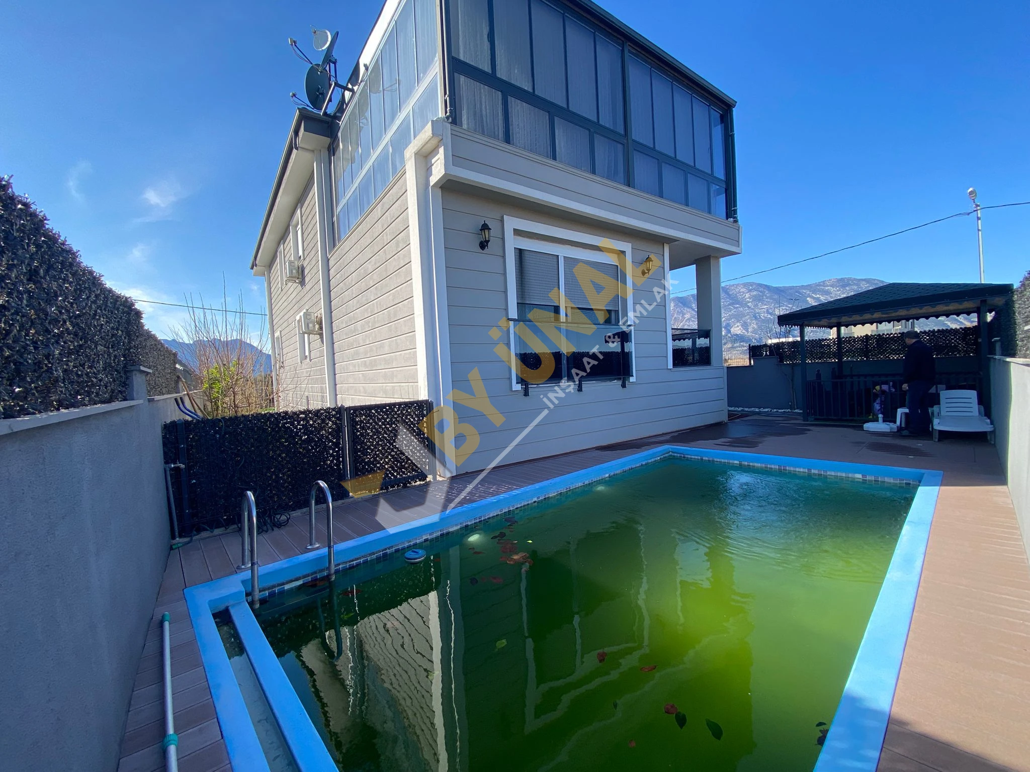 BY ÜNAL'DAN DÖŞEMALTI'NDA SATILIK HAVUZLU MÜSTAKİL VİLLA