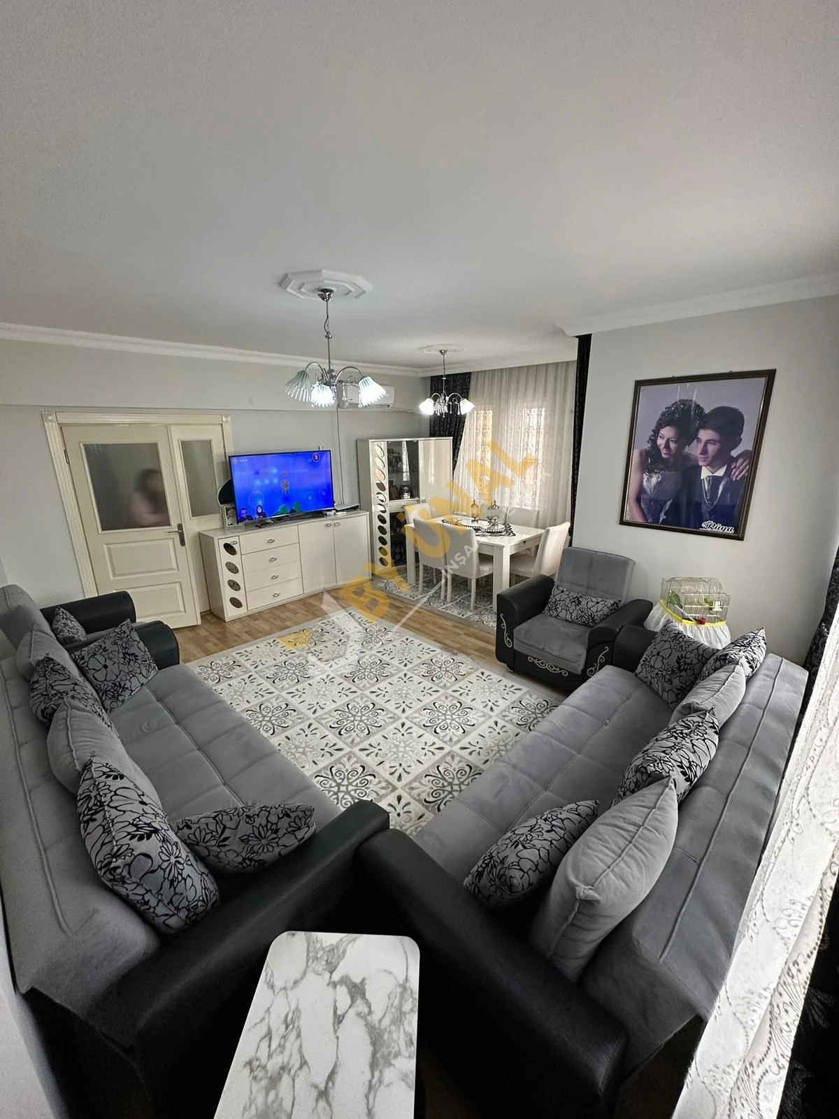 BY ÜNAL'DAN_DOKUMA ÖZGÜRLÜK'DE FULL KREDİLİ DOĞALGAZLI 3+1 SATILIK DAİRE